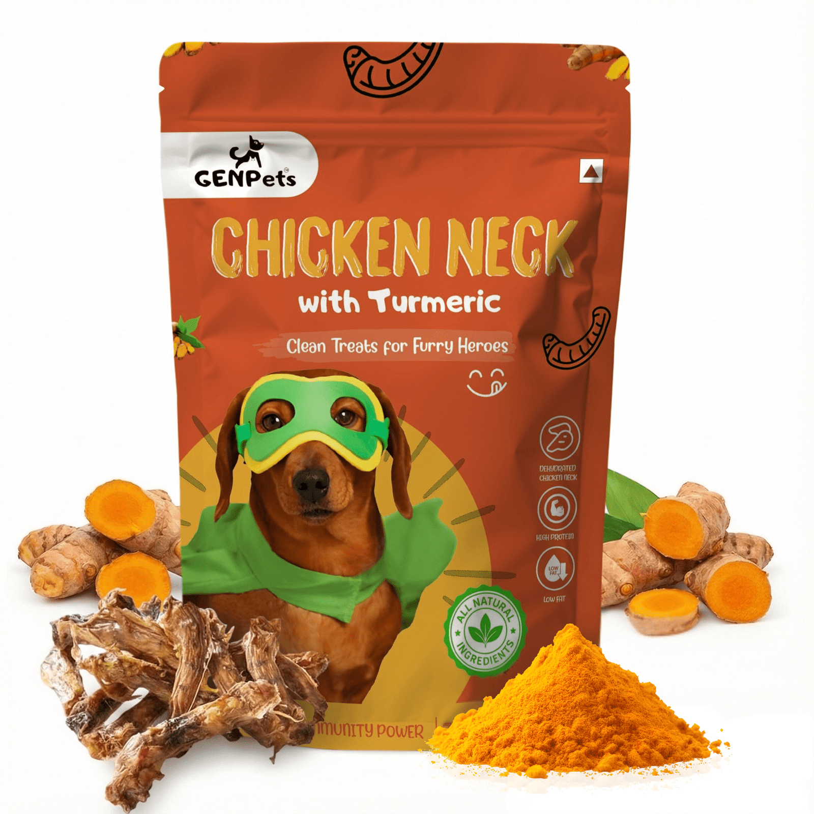 Strong Immunity Power- Chicken Neck with Turmeric