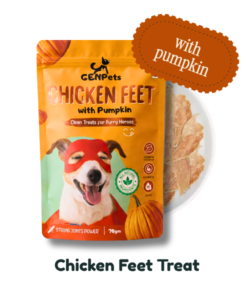 Chicken feet with turmeric